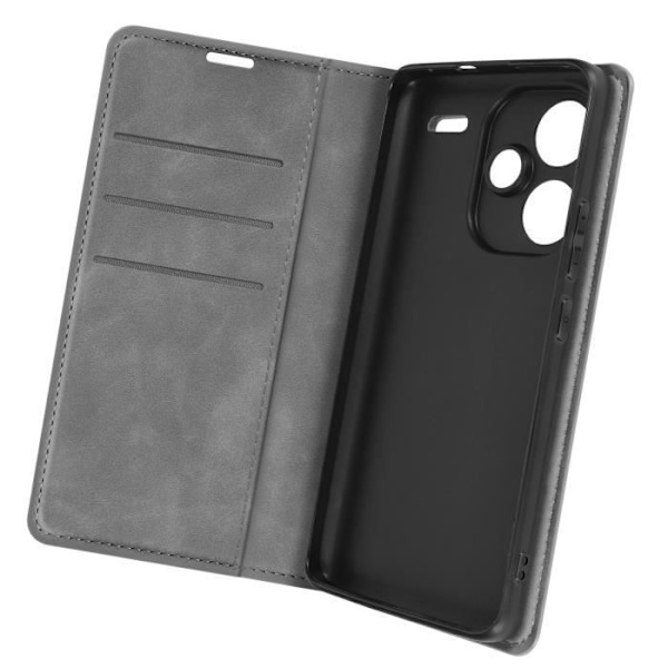 Fodral till Redmi Note 13 Pro Plus - AVIZAR - Mjukt skydd - Grå - Fullständigt skydd - Videostöd Grå