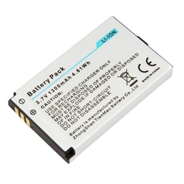 Erstatningsbatteri til CAT B25 Li-ion 3.7V 1300mAh 4.8Wh Hvid Vit