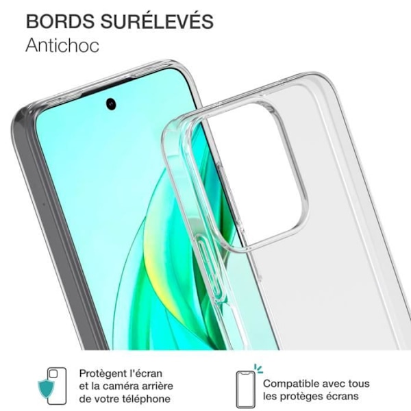 Coque - BIGBEN - Honor 200 Smart - Fleksibel - Anti-gulning - Gennemsigtig Transparent