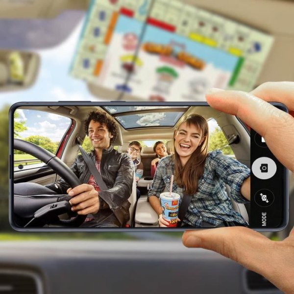Frontkamera Samsung Galaxy Note 10 Lite erstatningsobjektiv foran