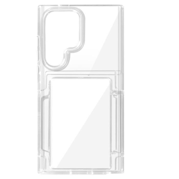 Fodral till Samsung Galaxy S24 Ultra Stötsäkert, styva upphöjda kanter Forcell Transparent Transparent