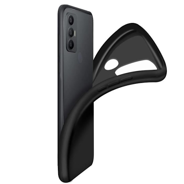 Coque - ILMOITTAA - TCL 30 SE ja 306 - Taipuisat - Musta - Ultra-ohut ja kestävä Svart