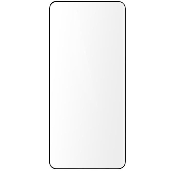 Samsung S21 Tempered Glass 9H Total Adhesion Black Contour -kalvo Svart