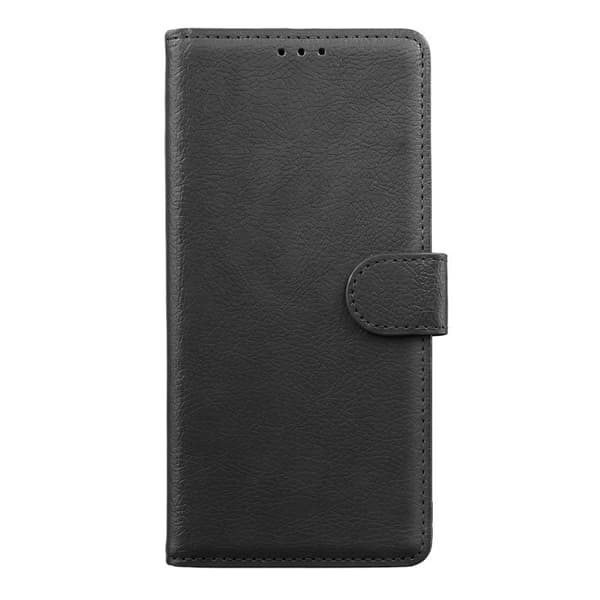 Pungetui til Pixel 11 / 11 Pro Chesterfield-serien med Støttefunktion Sort Svart