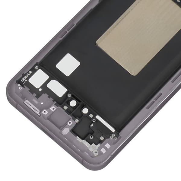 Central Chassi Reservdel till Samsung A55 Original Samsung Service Pack Lavendelgrå