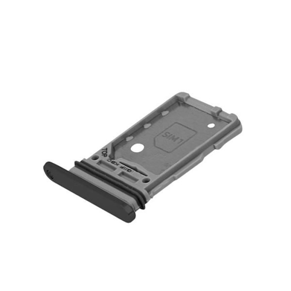 Udskiftning til SIM-kortbakke - Samsung Galaxy S21 Plus - Sort Svart