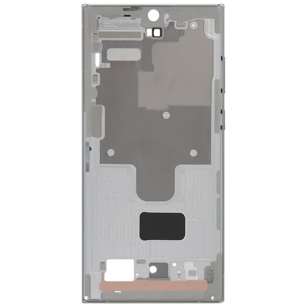 Erstatningscentralchassis til Galaxy S22 Ultra Service Pack Samsung Hvid Vit