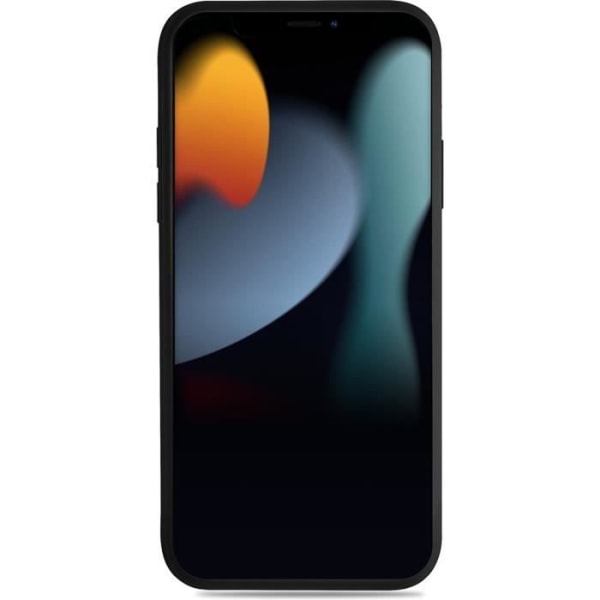 Skyddsskal - Puro - iPhone 13 Pro - Silikon - Trendig - Behaglig känsla Svart