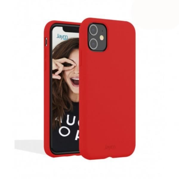 Jaym Soft Protective Case til iPhone 15 - Rød - MagSafe kompatibel Röd