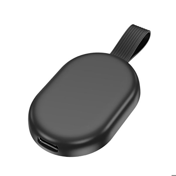 Magnetisk oplader til Apple Watch 2,5 W med kompakt USB-C stik Hoko sort Svart