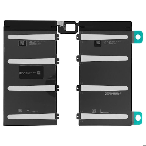 Internt batteri iPad Pro 12.9 10 307mAh Li-Ion erstatter 1ICP3/87/162-2 - Sort Svart