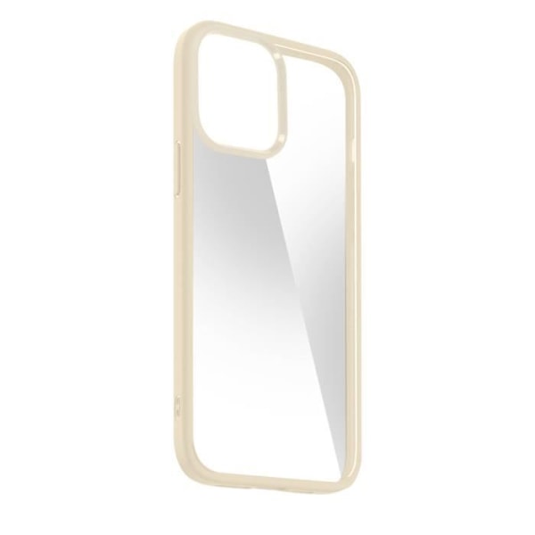 Spigen iPhone 14 Pro Max Clear Outline Beige Stötsäkert Ultra Hybrid-fodral Transparent