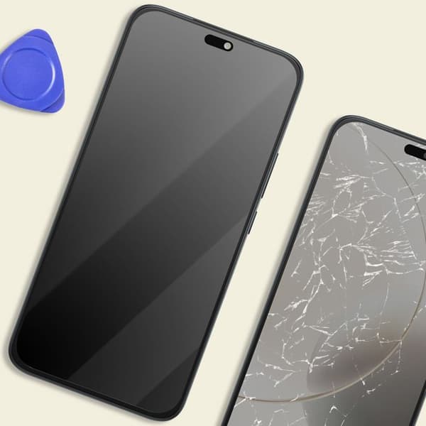 Originalt Fuldskærm - HONOR - 400 Lite - LCD IPS - Sort Chassis - Service Pack Svart