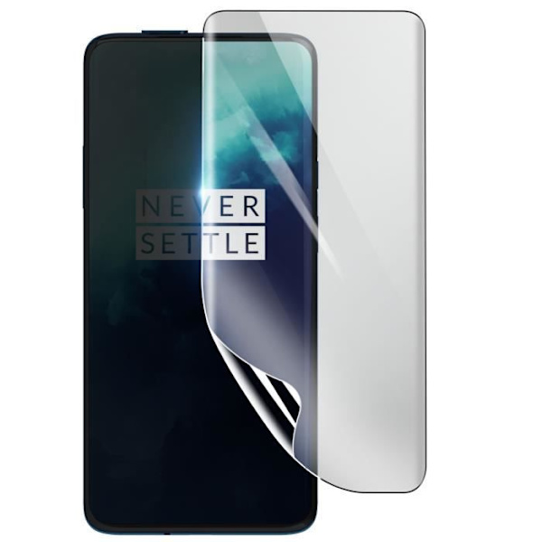 Näytönsuoja - 3MK - Oneplus 7T Pro - Iskunkestävä Hydrogeeli - Läpinäkyvä - Naarmuuntumaton Transparent