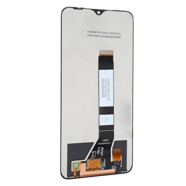 LCD-näyttö - Xiaomi - Redmi 9T/Poco M3 - Kosketusnäyttö - Musta - Helppo vaihto Svart
