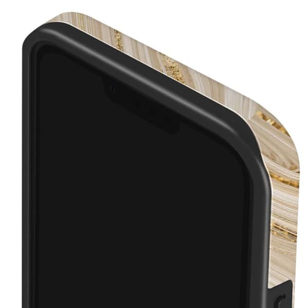 Coque til iPhone 13 Elegant Mønster Fuldt Glam Burga Guld Gul