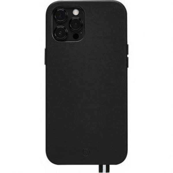 Suojakuori iPhone 12 Pro Maxille, väri Elysée Leather ARTEFAKT Black Svart