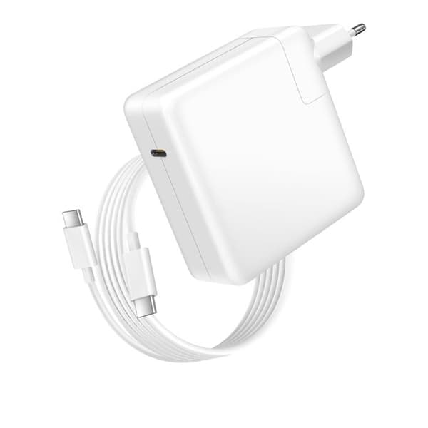 Lader til Galaxy Book2 / 3 / 4 / Edge USB-C 96W + Kabel 1,8m Hvid Vit