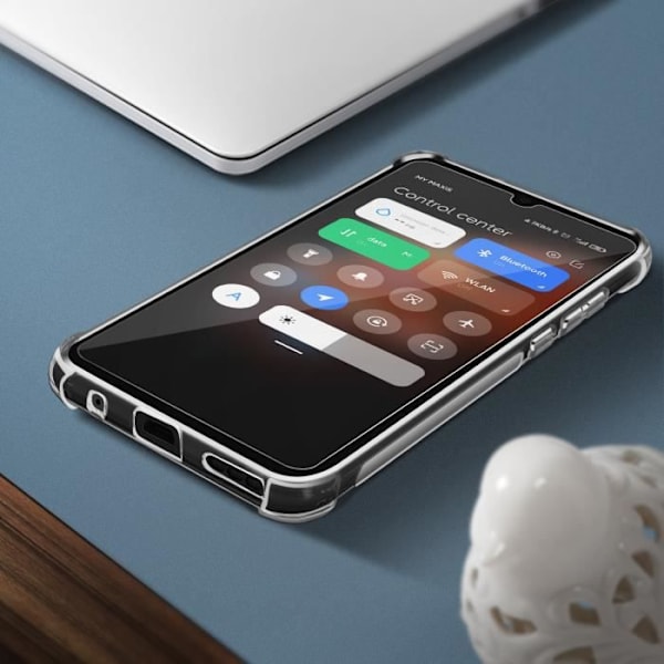 Coque och Härdat Glas - Xiaomi - Redmi 9A/9AT - Mjuk - Transparent - Effektivt Skydd Transparent