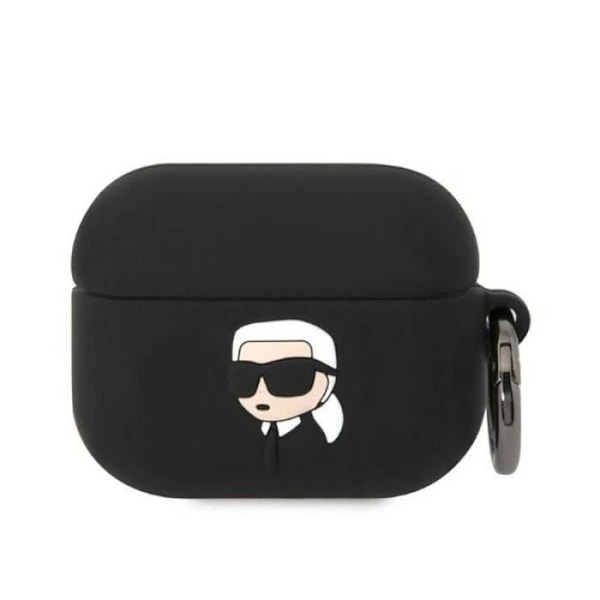 Karl Lagerfeld Silikone NFT Karl Head 3D - AirPods Pro Case (sort) - 3666339087814
