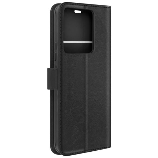 Etui til Redmi Note 13 Pro 5G - MAYAXESS - Pungholder og håndledsrem - Sort Svart
