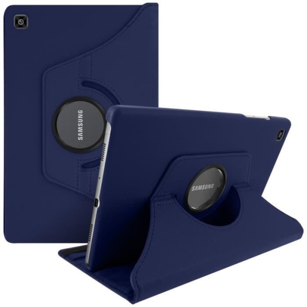 Etui til Samsung Galaxy Tab A7 10.4 2020 - AVIZAR - 360° Rotationset - Blå - Syntetisk - Voksen Blå