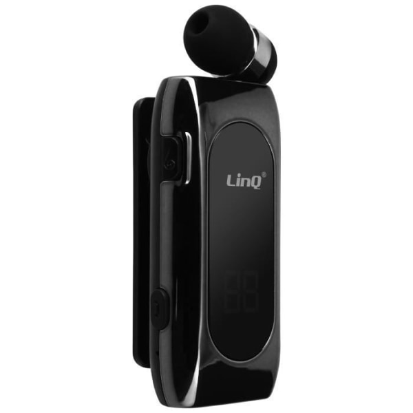 Bluetooth Headset Autonomy 20 timmars flerpunktsanslutning R8388 LinQ Svart