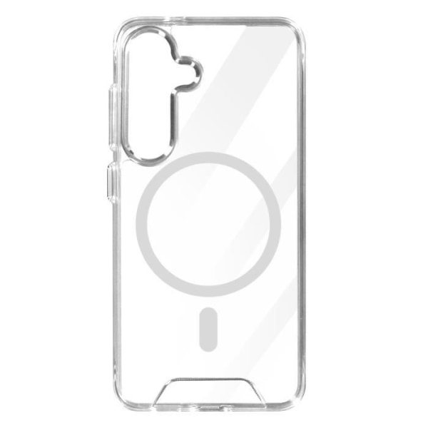 AVIZAR MagSafe kotelo Samsung S24 -puhelimelle - Iskunkestävä MIL-STD-810G - Vahvistetut kulmat - Läpinäkyvä Transparent