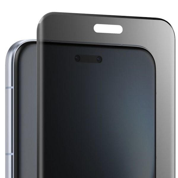 Toughened Glass til Honor Magic 7 Pro Anti-spion Hårdhed 9H Buet Sort Svart