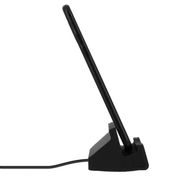 Dockingstation - Noname - iPhone - Opladning & Synkronisering - Lightning-stik - Sort Svart