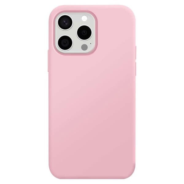 Stötprotective skal - MOXIE - iPhone 15 Pro - Flexibelt TPU - Ljusrosa - Ripskydd Ljusrosa