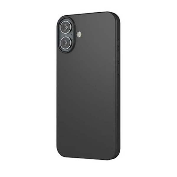 Cover til iPhone 16 Plus MagSafe Silikone Oleofobisk og anti-ridse MW Black Svart