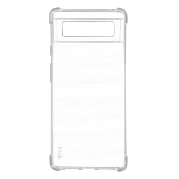 Skyddspaket - IMAK - Google Pixel 6 - Flexibelt fodral - Anti-repfilm - Genomskinlig vit Klar vit