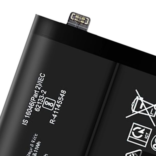 Intern batteri til Oppo Find X5 Pro 5000mAh BLP889 Sort Svart