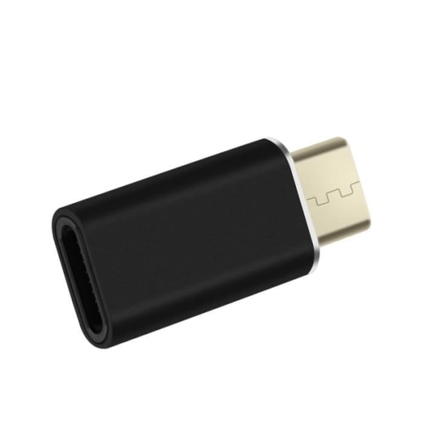 Maxlife Lightning till USB-C-adapter Kompakt laddning och synkronisering Svart