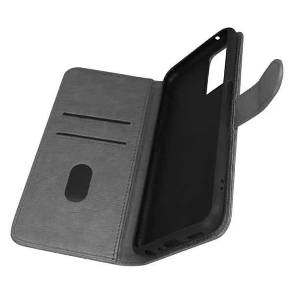 Fodral för Oppo A96 / A76 / Realme 9i - AVIZAR - Videostöd för Flip Wallet - Grå Grå