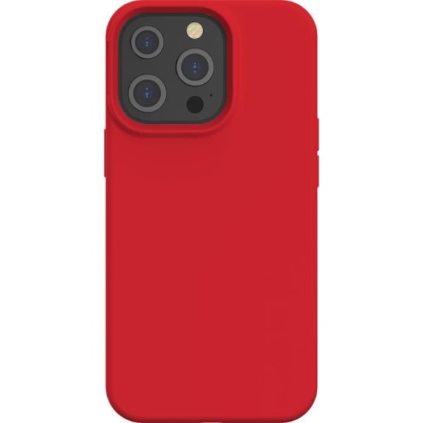 Rød SoftTouch Silikone Cover til iPhone 13 Pro Bigben