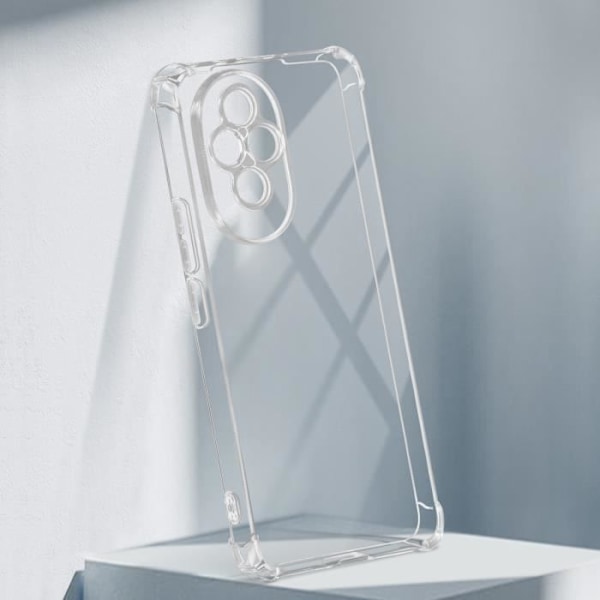 Fodral till Honor 200 - AVIZAR - Transparent - Förstärkta hörn - Stötsäker - Flexibel Transparent