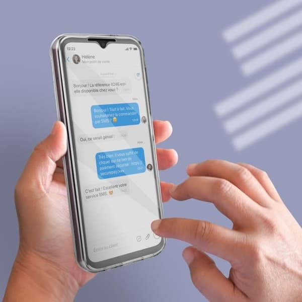 Coque 360° - Samsung - Galaxy A14 - Transparent - Polykarbonat - Silikon Transparent