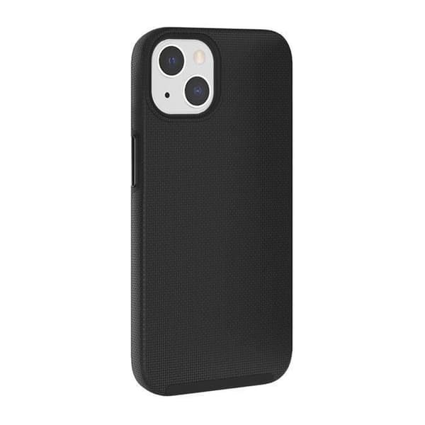 Coque - Eiger - iPhone 14 Plus - Hård - Stötsäker 4M - Dubbel Lager TPU/Polykarbonat Svart