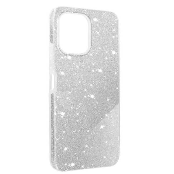 Etui til Xiaomi Redmi 12 Glitter Silikone Semi-rigid Fine Silver Grå