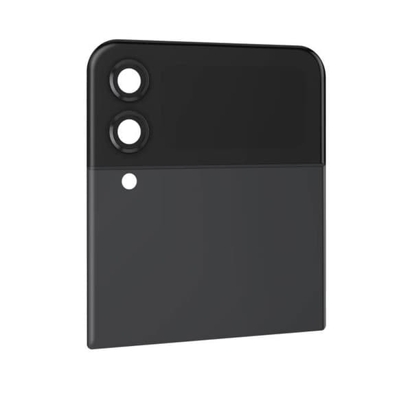 Batteri cache - SAMSUNG - Galaxy Z Flip 4 - Original bagglas - Forenklet installation - Sort Svart