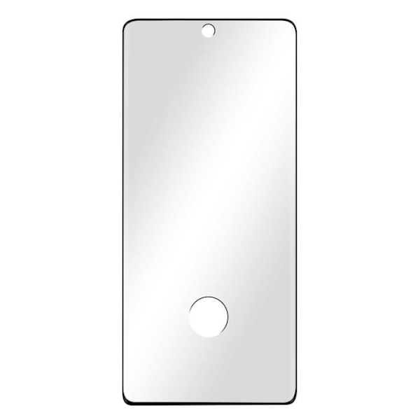 Galaxy S20 Plus hærdet glasfilm skråtstillet hardglas Max Fingerprint 3mk Sort