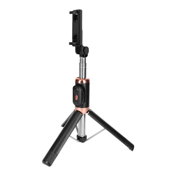 Perche till Selfie - Ej specificerat - Svart - Inbyggd Bluetooth-fjärrkontroll - 80 cm - 360° roterbar