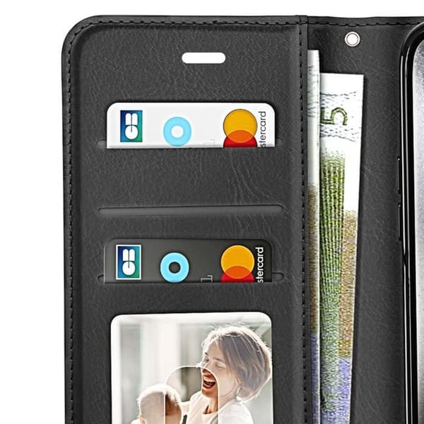 Etui til iPhone 15 Pro Max med håndledsrem og videostøtte Mayaxess Sort Svart