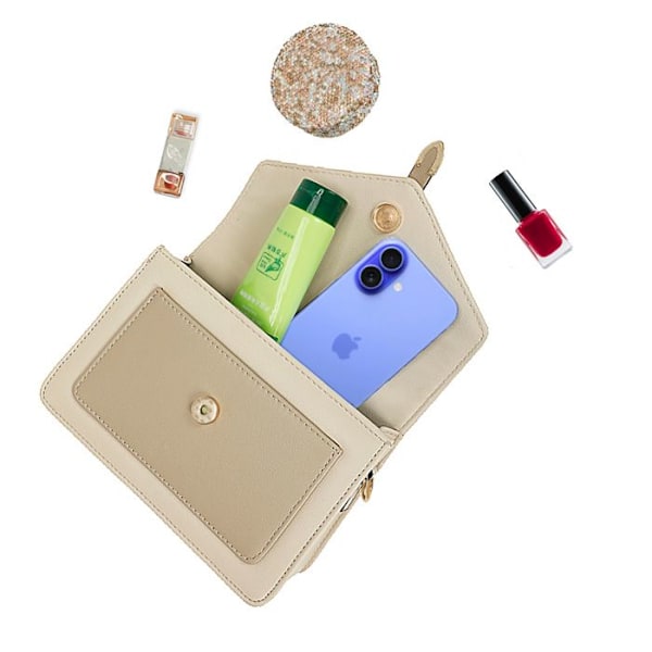 Naisten Illanviettolaukku Olkahihnalla Gallantry Beige Beige