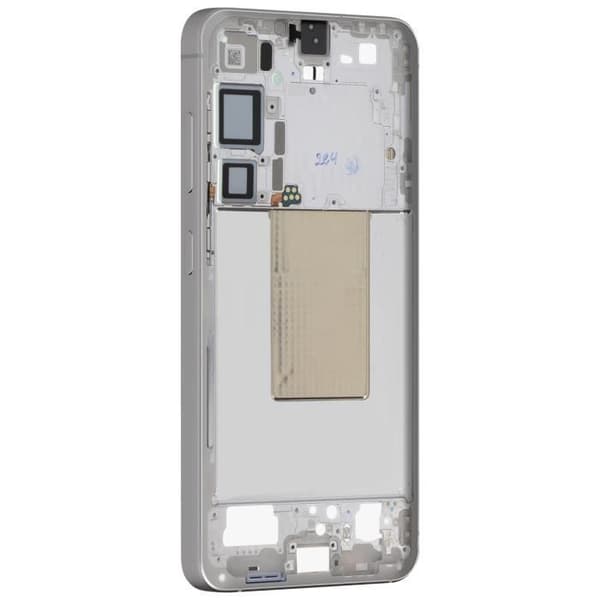 Central Chassis Reservedel til Samsung S24 Plus Original Service Pack Samsung Silver