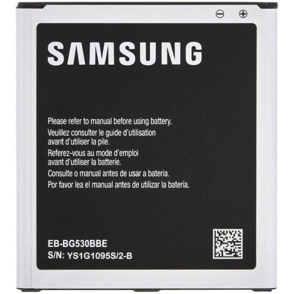 Original batteri kompatibelt med Samsung Galaxy Grand Prime - 2600mAh - EB-BG530BBE