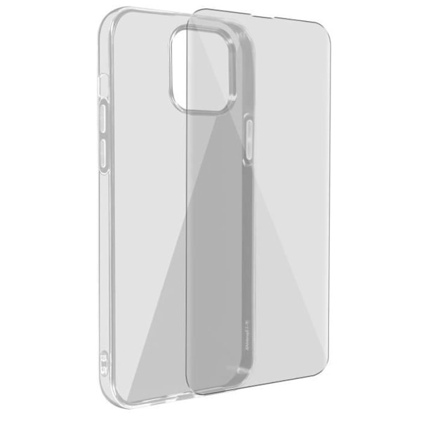 Suojakotelo - AVIZAR - iPhone 13 Pro Max - Pehmeä silikoni - 9H karkaistu lasi - Läpinäkyvä Vit