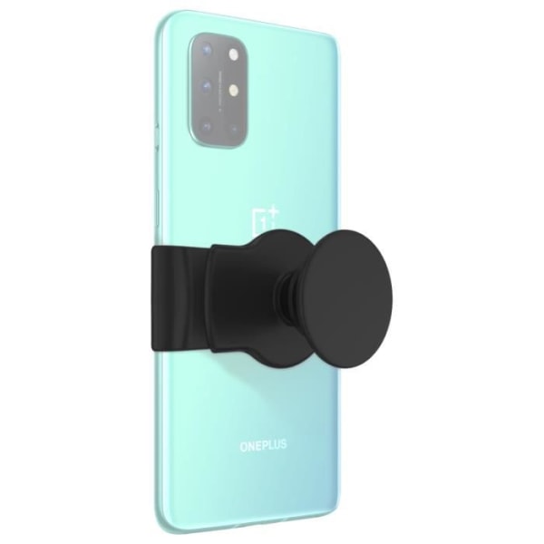 PopGrip Kompatibel med PopMounts Popsockets Infällbart skrivbordsfäste Svart Svart